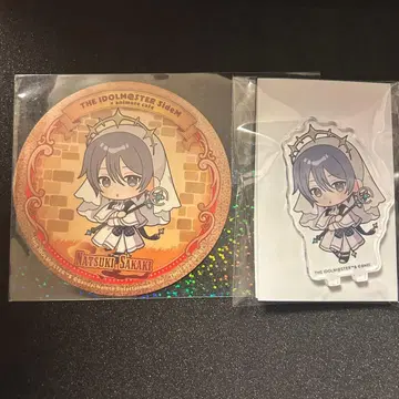 SideM 애니카페 아크릴 스탠드 코스터 나츠키