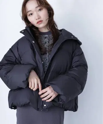 내추럴 뷰티 베이직 NBB 숏 다운 다운 블랙 블랙