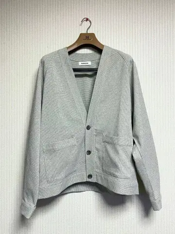 [ monkey time ] PE GUN CLUB CHECK 가디건