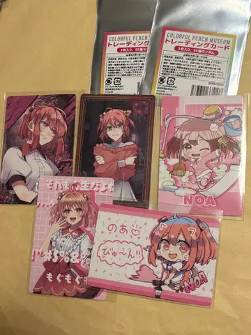 컬러풀 피치 뮤지엄 트레이딩 카드 노아 컴플리트 달마