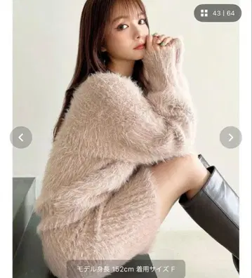 RESEXXY 샤기 니트 원피스 2종 세트