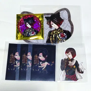 악마고양이 난자타운 구매 혜택 홀로그램 캔뱃지 유한 세트