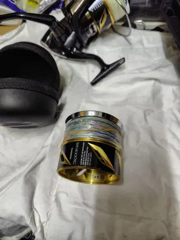 STELLA SW14000xg 스풀과 새상품 PE 세트