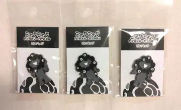 만박 블랙 미야쿠미야쿠 핀 배지 핀즈 A C D 세트