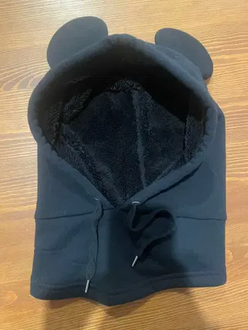 미키마우스 귀 달린 후드 넥워머