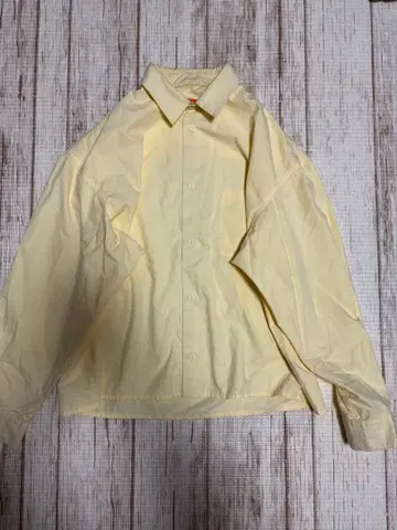 RED CAP RAGEBLUE 오버 셔츠 크롭 셔츠