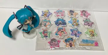 하츠네 미쿠 프로젝트 미라이 2 씰 & 피규어 세트