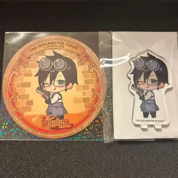 SideM 애니카페 아크릴 스탠드 코스터 사계절