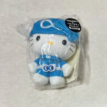 헬로키티 칸쟈니에이토 에이트레인저 콜라보 마스코트