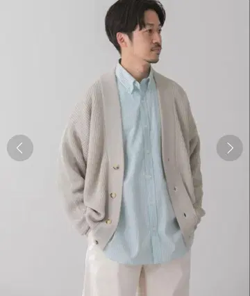 [ URBAN RESEARCH ] 미노와시 료아제 가디건 베이지 M