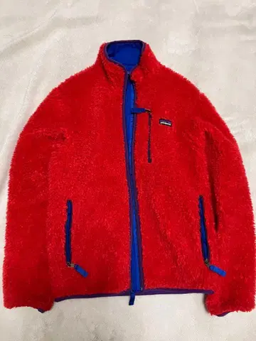 patagonia 플리스 자켓 프렌치 레드 레트로x 가디건