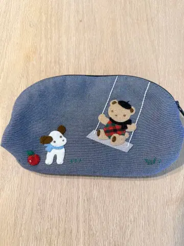 파미리아 familiar 데님 파우치