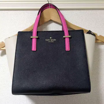 kate spade 숄더백 블랙/화이트/핑크