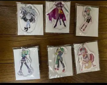 forest 멜롭 온라인 복권 아크릴 키링 6개 세트