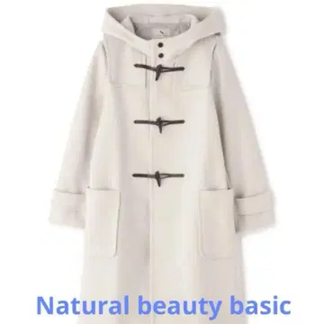 Natural beauty basic 더플 코트 아이보리