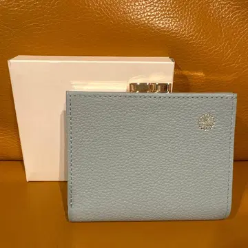 황거 지갑 가마구치 스카이블루