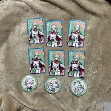 니지산지 무라쿠모 카게츠 산리오 사진풍 카드 캔뱃지 Dytica