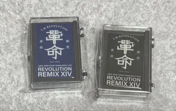 T.M.Revolution 이어폰 오사카 입장 특전 핀 배지 블랙 블루