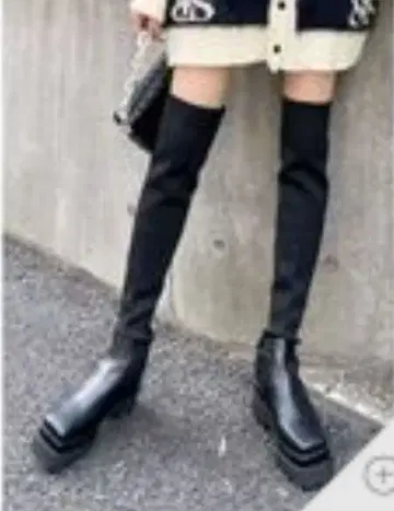 EVRIS 삭스 니하이 부츠 S 사이즈(23.5)