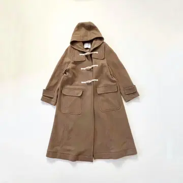 어반 리서치 도어스 LATORRE 이탈리아 원단 더플 코트 카멜