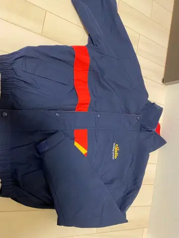 구제 90년대 나일론 자켓 기업 로고