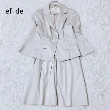 에프데 ef-de 수트 아이보리 사이즈 7 스커트 수트 셋업