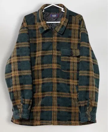 MADISON WALKER 체크 패딩 자켓 L 안감 퀼팅