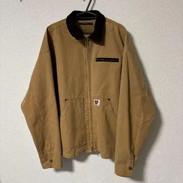 CPCM 베이지 코듀로이 자켓 옷깃