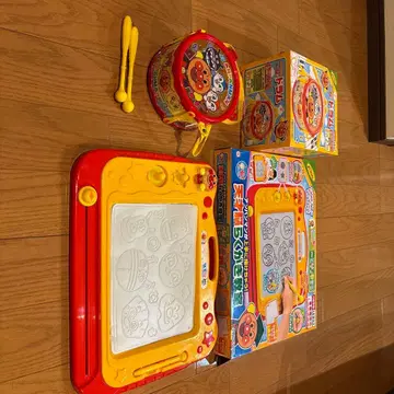 호빵맨 그림 그리기 보드 드럼 세트