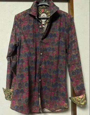 GANESH 미사용 새상품 올 패턴 셔츠 GANESH S 사이즈