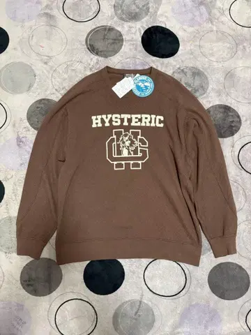 HYSTERIC GLAMOUR 브라운 맨투맨 L 사이즈
