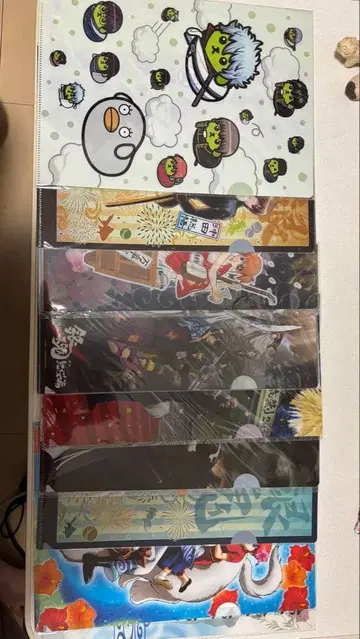 [ 미개봉 새상품 ] 은혼 클리어 파일 8장 세트