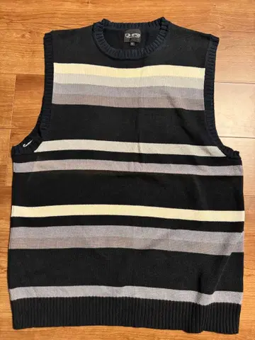 DHP2 스트라이프 베스트 L 사이즈