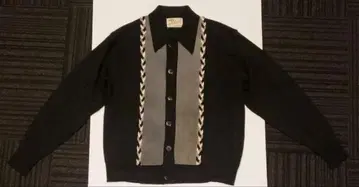 upstart 스웨이드 절개 니트 가디건 자켓