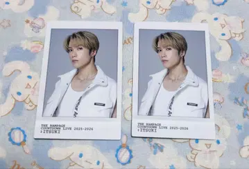 후지와라 이츠키 스티커 카드 노멀 2장