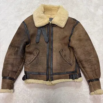 아비렉스 AVIREX 무스탕 TYPE B-3 플라이트 자켓 S