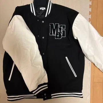 MSG 바시티 자켓 L 사이즈