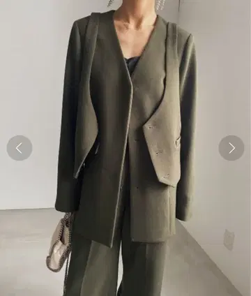 AMERI UNDRESSED VEST SET JACKET