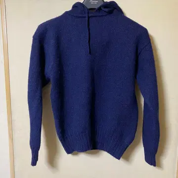 더블알 별 세 개 니트 후드티