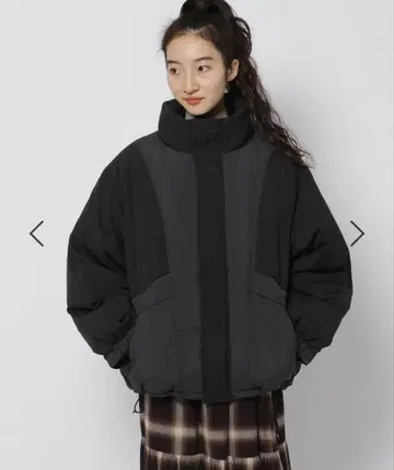 니코앤드 - 아라이 배색 다운 자켓