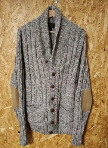 에디 바우어 블랙택 80s 90s USA제 가디건 베이지