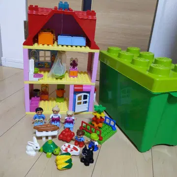 레고 듀플로 플레이 하우스 빨간 지붕의 집
