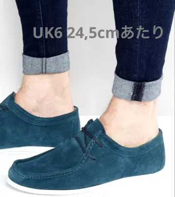 런던 구매 남성용 왈라비 UK6 사이즈 24.5cm 정도 시착만