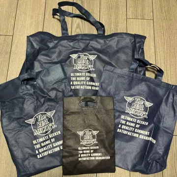 The REAL McCOY'S 에코백 4세트