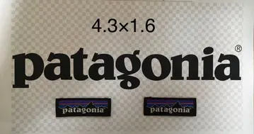 patagonia 자수 패치 와펜 택 아우터 4.3 x 1.6