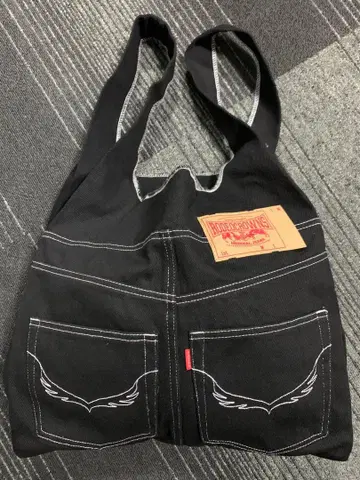 새상품 RODEO CROWNS 로데오 크라운 데님 토트백