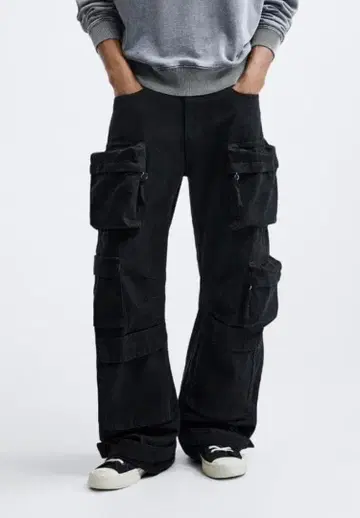 ZARA 유틸리티 포켓 팬츠 카고 EU36 JP29