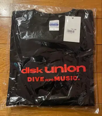 disk union 로고 T셔츠 S