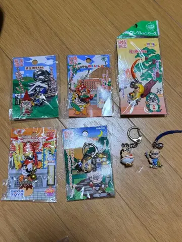 [ 7개 세트 ] 카토짱 카토 차 지역 스트랩 시무라 켄