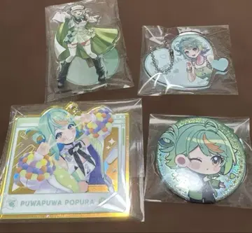 아오기리 고등학교 푸와푸와 포푸라 굿즈 4점